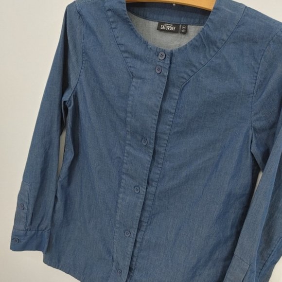 Saturday by Kate Spade  button down shirt - Picture 2 of 6